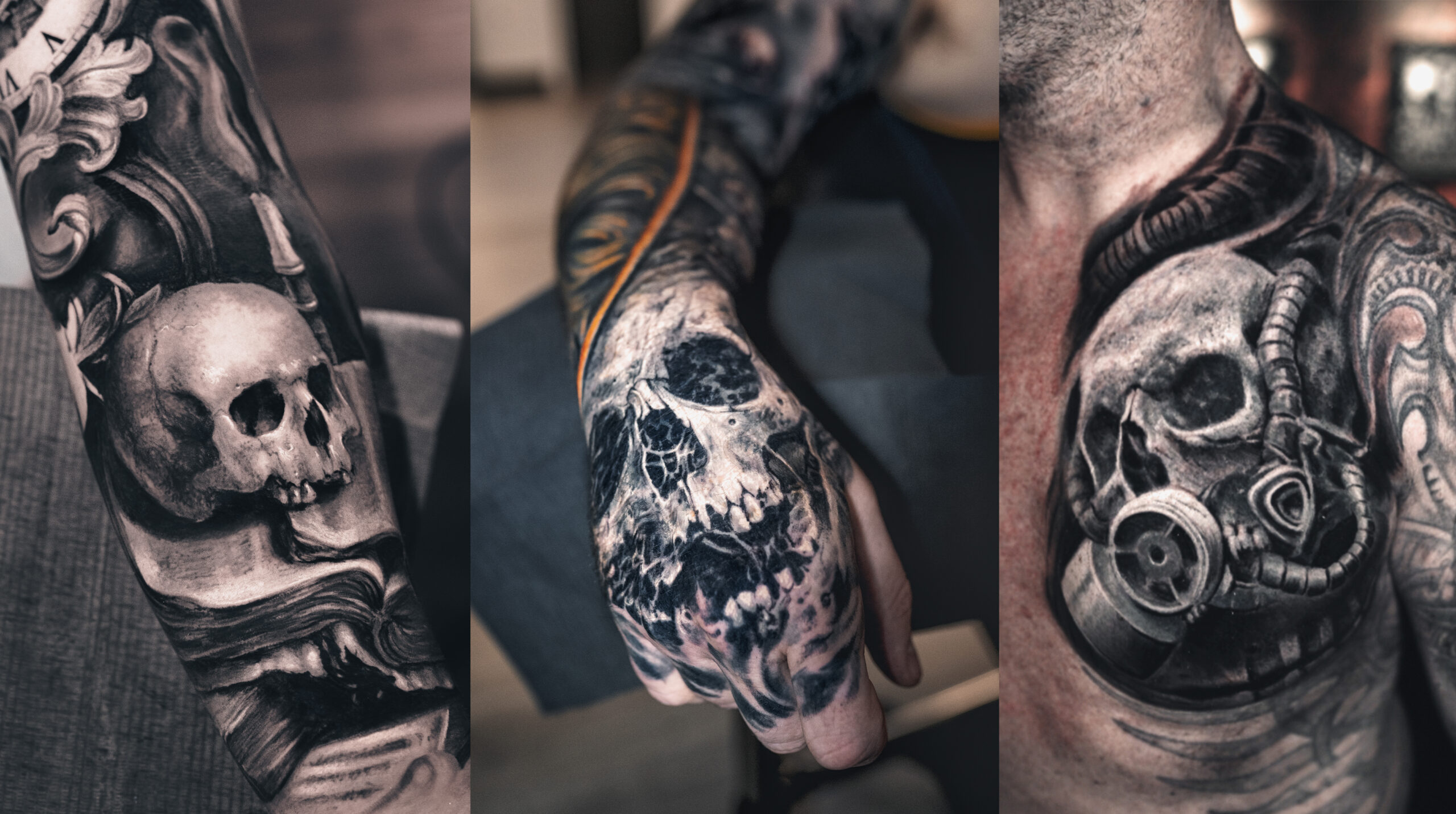 Death skull tattoo designs