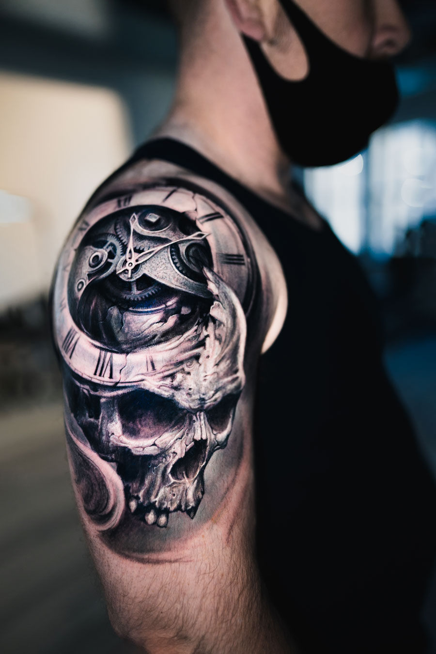 Three Skulls | Evil skull tattoo, Skull tattoo design, Best cover up tattoos