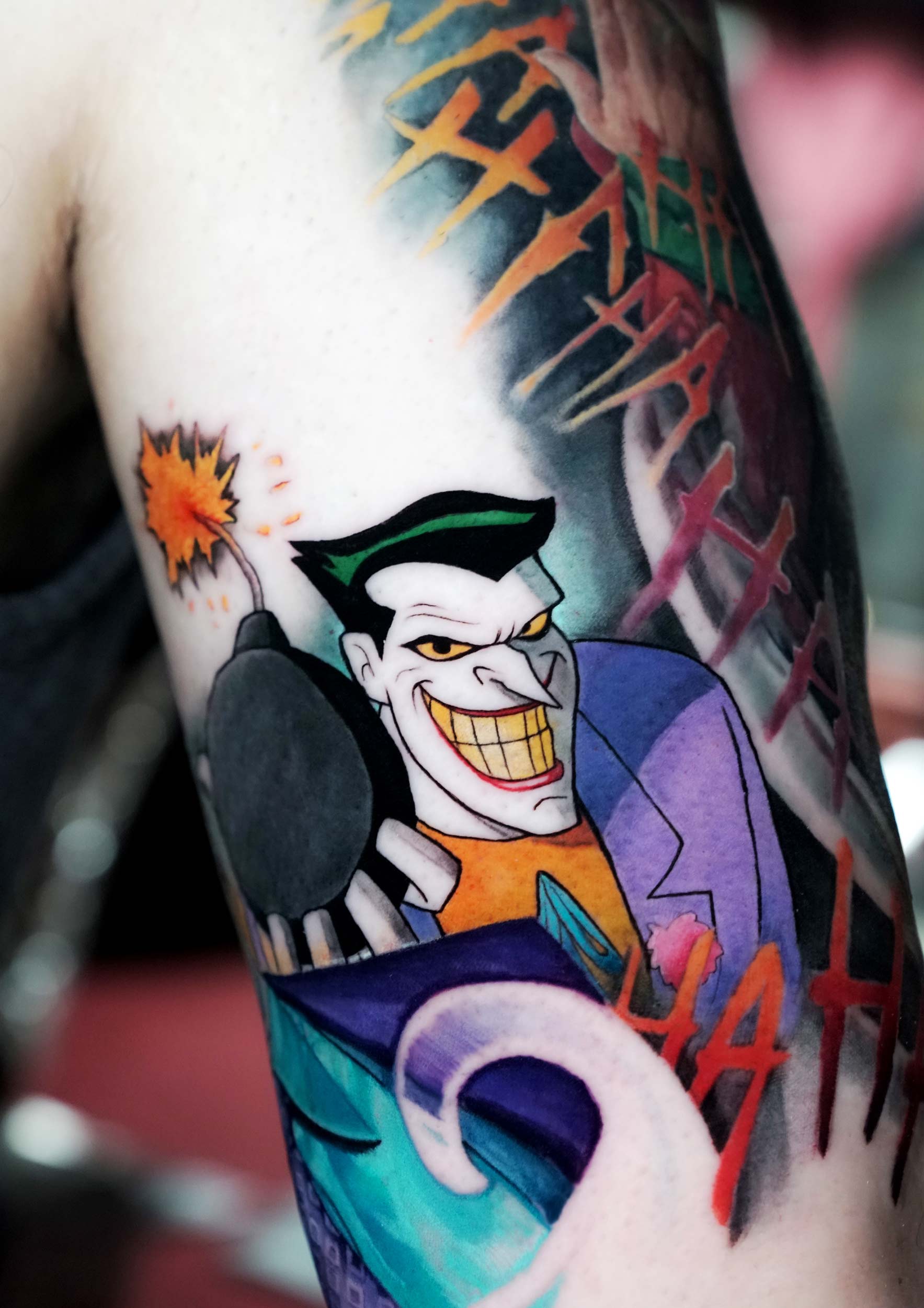 5+ Different Joker Tattoo Designs and Style - Best Tattoo Shop In NYC | New  York City Rooftop | Inknation Studio