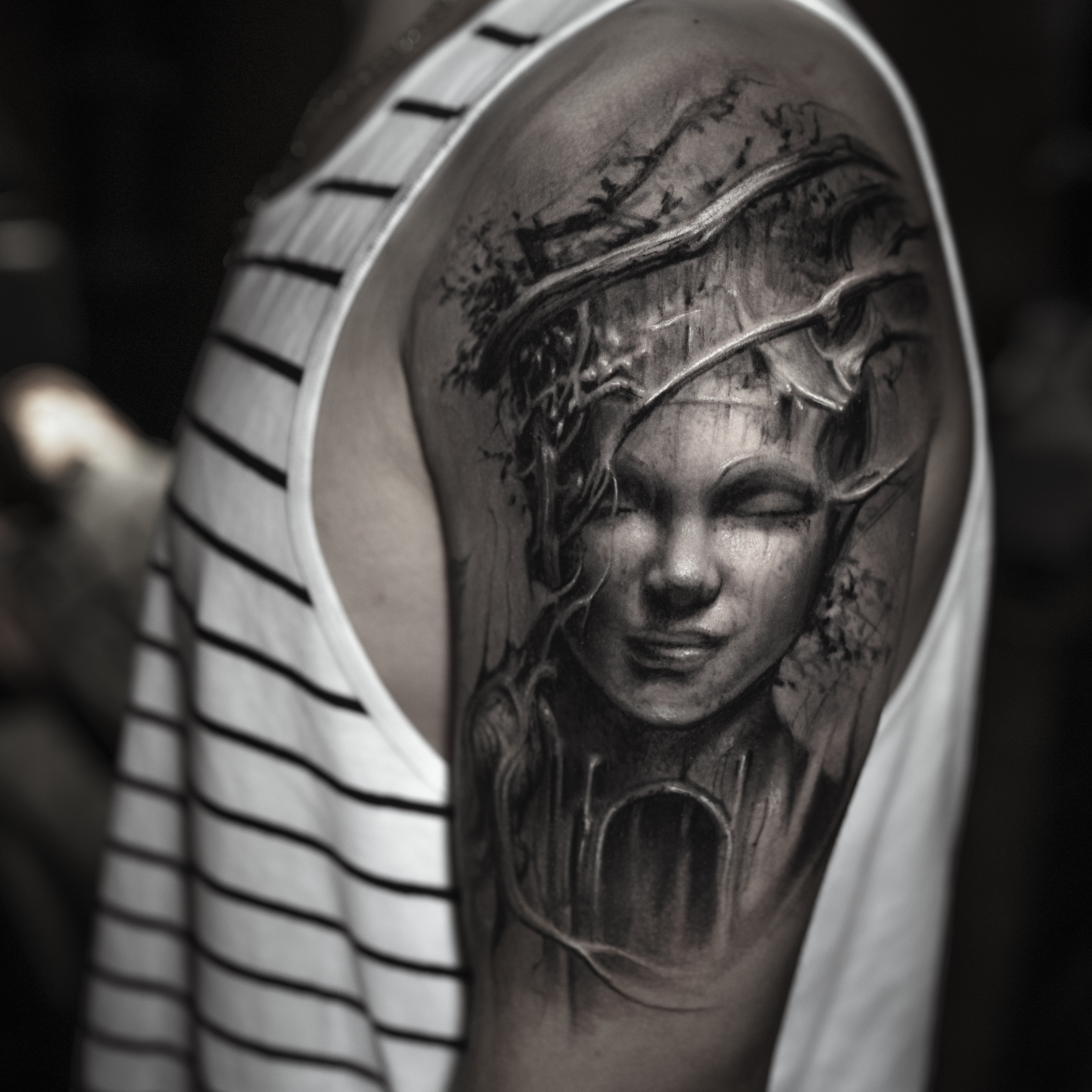 Full Sleeve in progress Done at @inknationstudio #tattoofullsleeve  #wolftattoo #inknationstudio #darwinenriquez | Instagram
