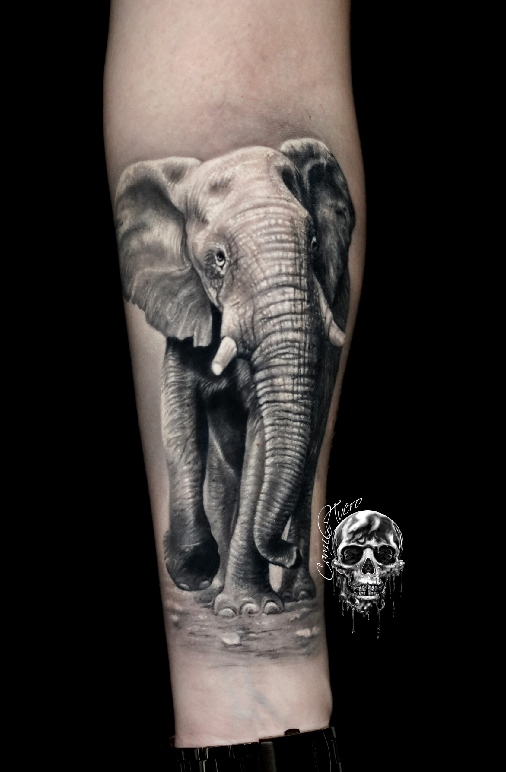 Camilo tuero best tattoo shop in nyc new york city rooftop