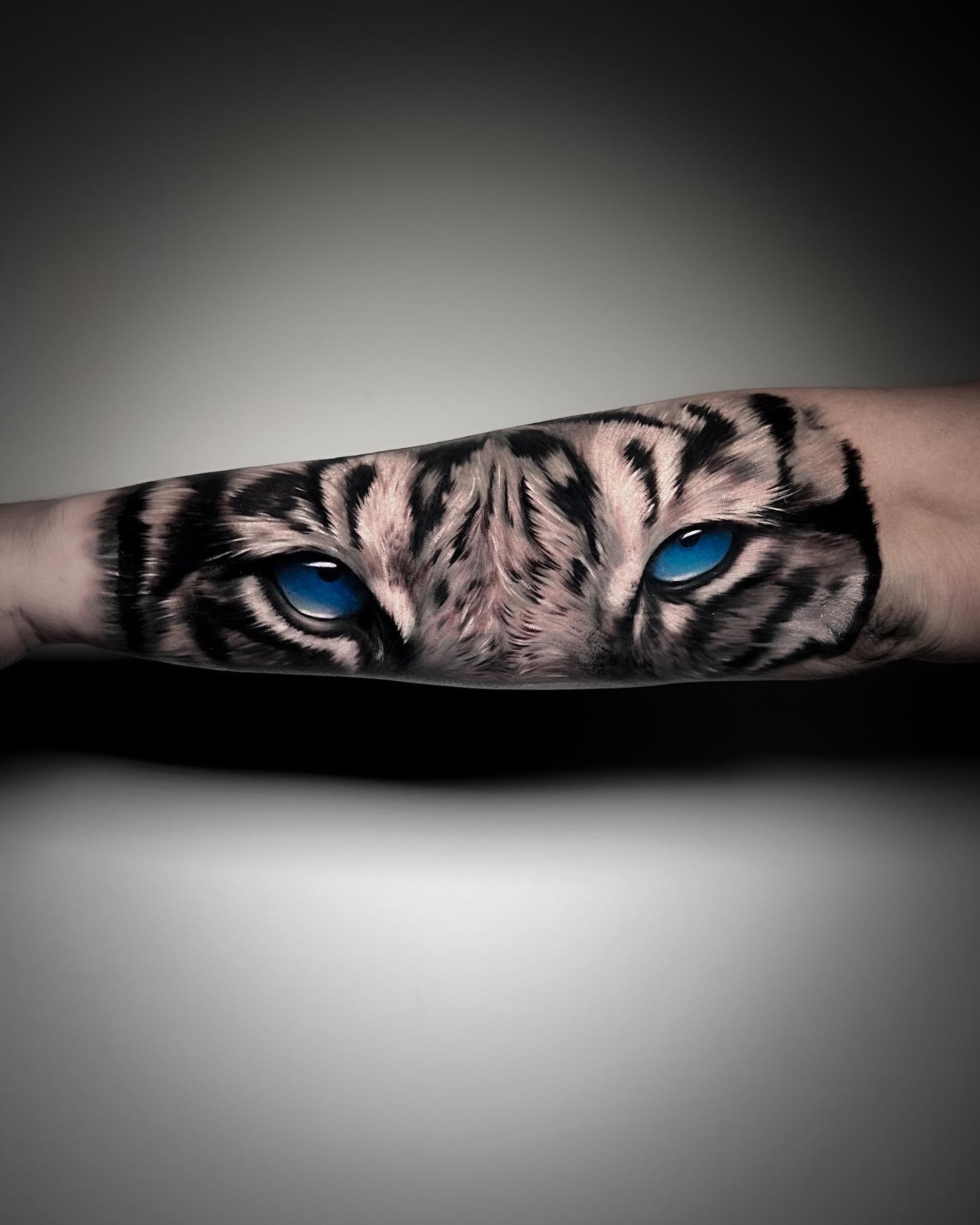 tiger eyes tattoo