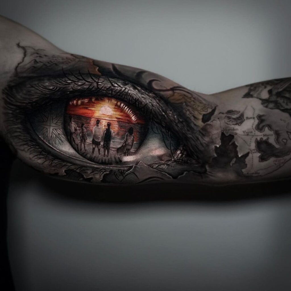 Snake Eyes - Old School Tattoo Inspired Design. - Tattoo - Sticker |  TeePublic