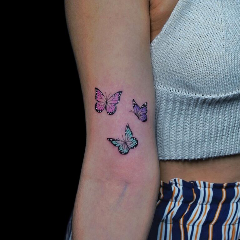 The Symbolism Behind Butterfly Tattoos and Their Meaningful Placements