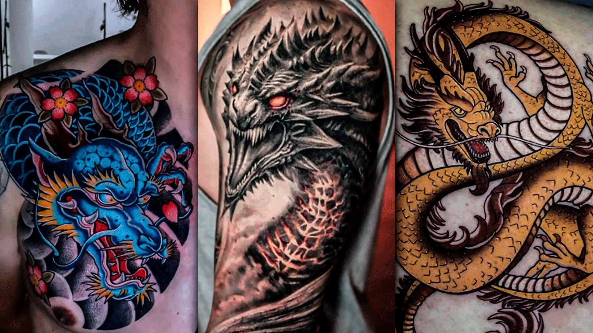 20+ Dragon Tattoos | Tattoofanblog