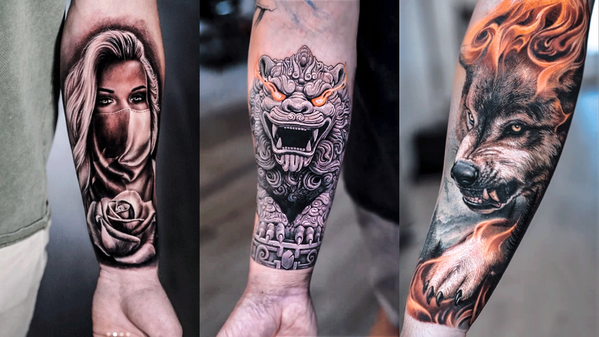 Tattoo Sleeve Arm - Rock n Roll Design