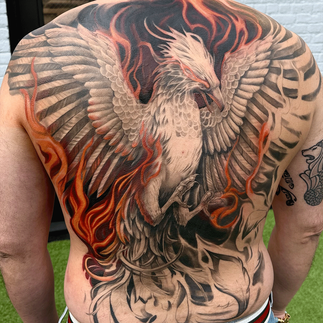 Phoenix Tattoo: Symbol of Strength & Renewal | Phoenix tattoo, Small phoenix  tattoos, Pheonix tattoo