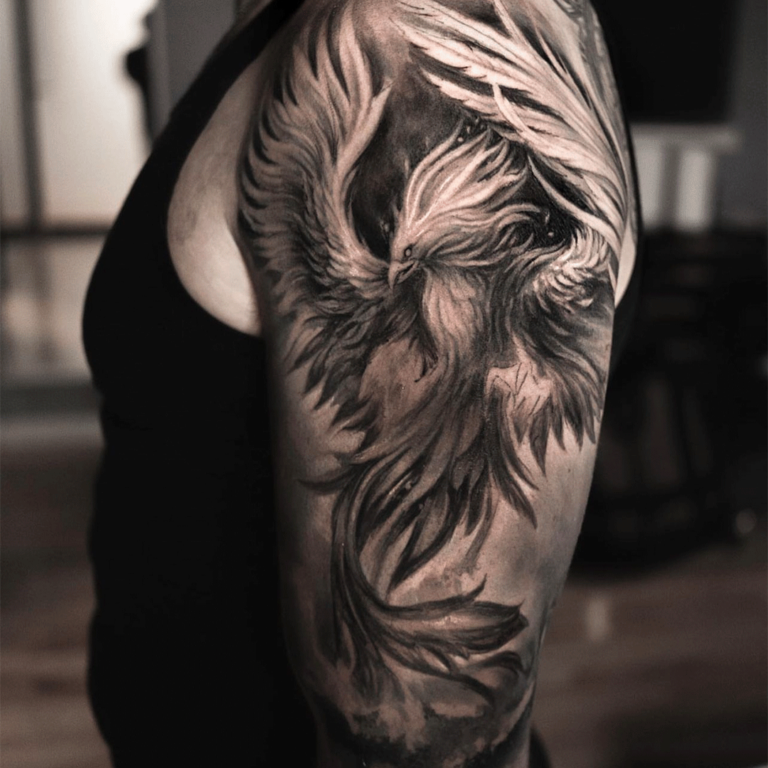 Phoenix #tattoo #tattoos #tattooed #tattoist #art #design #sleevetattoo  #photooftheday #bodyart #amazingink #torontotattoo… | Instagram
