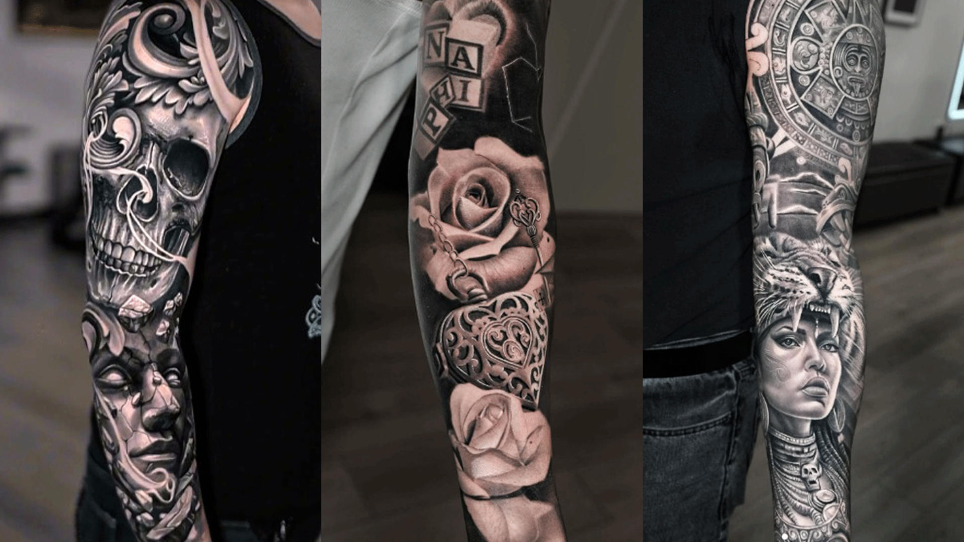 Death Skull Flower Temporary Sleeve Tattoos Female Sticker For Women And  Girls Snake, Bird, Peony, Black Blossom Sexy Transfer Adult Z0403 From  Misihan09, $4.05 | DHgate.Com
