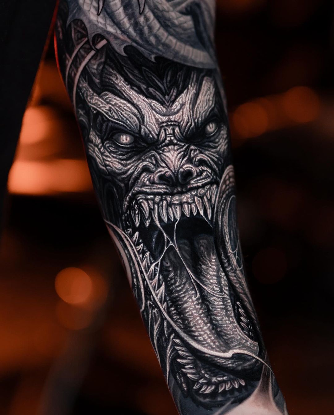 Black And Gray Tattoo Design Bronctattooaus