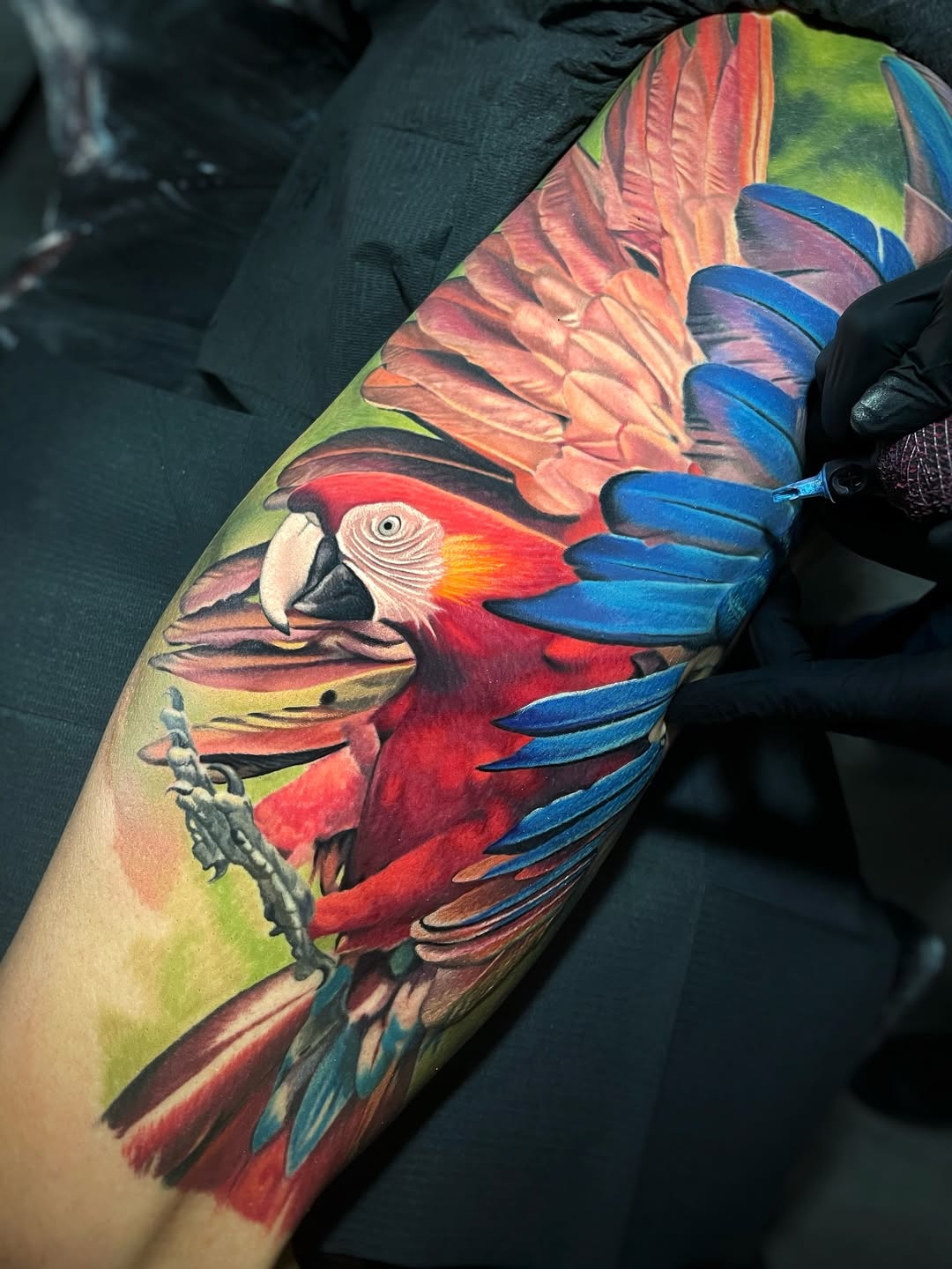 SaveClip.App 508557385 18052238009593927 6697640878368804405 n tattoo by Inknation Studio NYC.realism-tattoo-arm