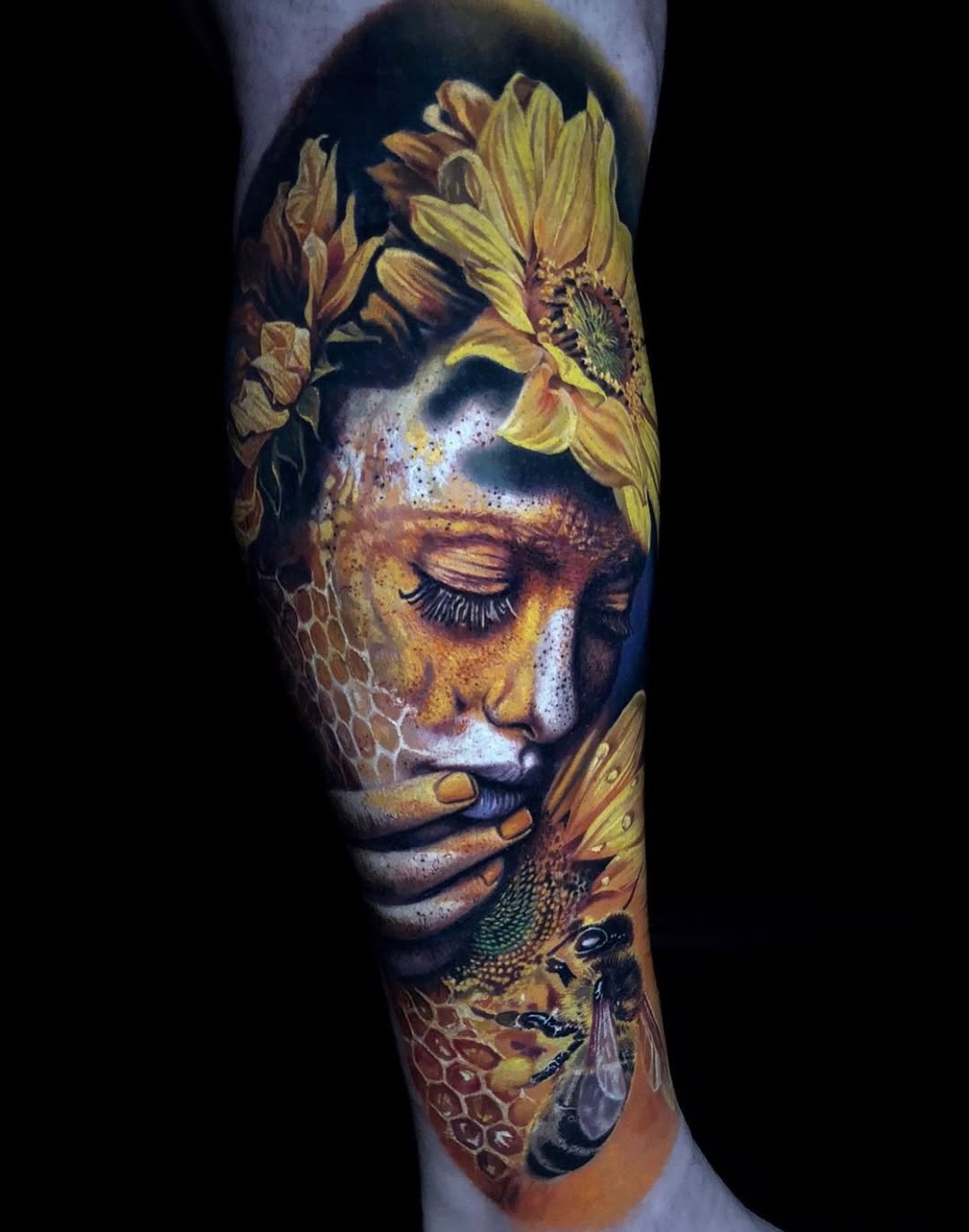 SaveClip.App 514386102 18053743760593927 3040506313654975458 n tattoo by Inknation Studio NYC.realism-tattoo-arm